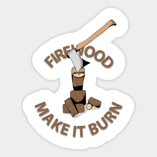 firewood Sticker